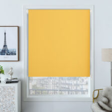 Plain Blackout Roller Blind Citrus Zest