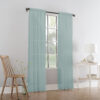 Plain Slot Top Voile Panel Eau De Nil - Image 2