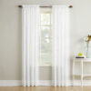 Crushed Slot Top Voile Panel White - Image 2