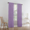 Plain Slot Top Voile Panel Orchid - Image 2