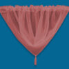 Plain Voile Swag Coral - Image 2