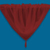 Plain Voile Swag Red - Image 2