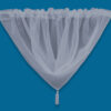 Plain Voile Swag Silver - Image 2