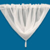 Plain Voile Swag White - Image 2