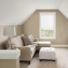 Plain Scalloped Daylight Roller Blind White - Image 3