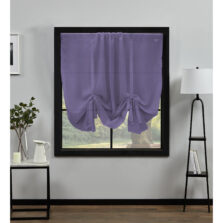 Plain Voile Tie Blind Lavender