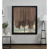Plain Voile Tie Blind Mocha - Image 2