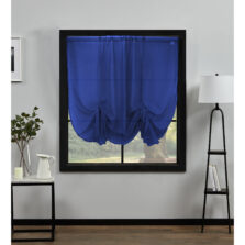 Plain Voile Tie Blind Navy
