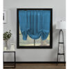 Plain Voile Tie Blind Soft Teal - Image 2