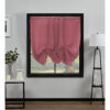 Plain Voile Tie Blind Terracotta - Image 2