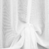 White Textured Voile Tie Blind - Image 3