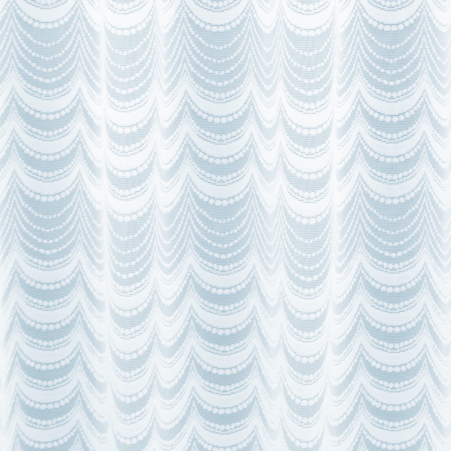 Festoon Net Curtain White NetCurtains.co.uk