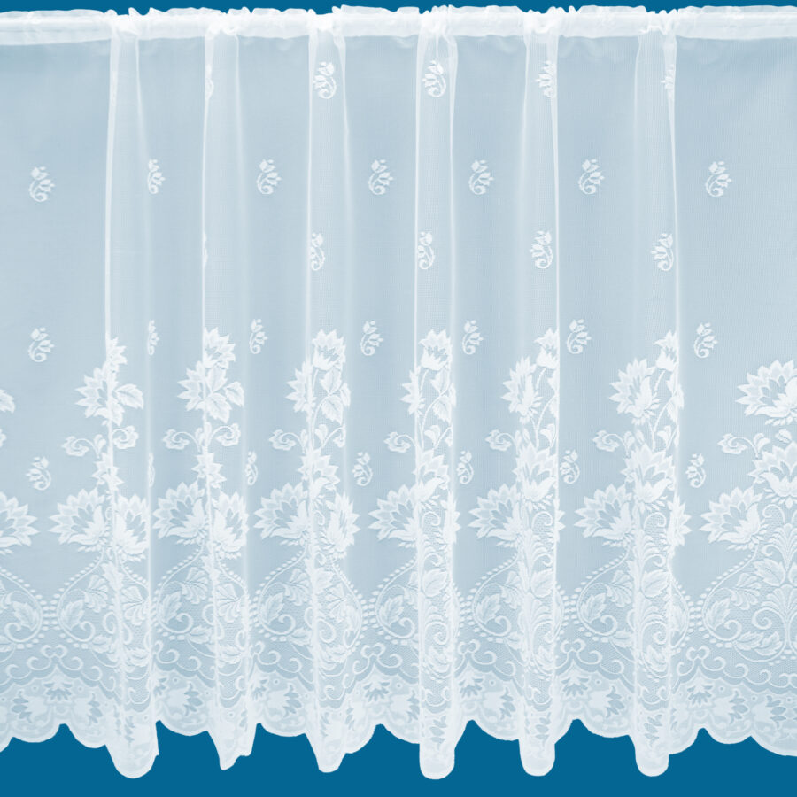 Florence White Net Curtain