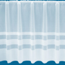 Geneva White Net Curtain