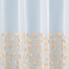Tara Embroidered Voile Net Curtain Gold - Image 3