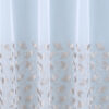 Tara Embroidered Voile Net Curtain Silver Grey - Image 3