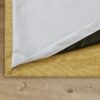 Crete Chenille Ochre Lined Blackout Eyelet Curtains - Image 4