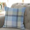 Dundee Duck Egg Faux Wool Cushion Cover - Image 2