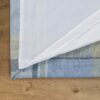 Dundee Duck Egg Faux Wool Lined Ready Made Curtains - Image 4