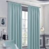 Harriet Blue Blackout Ready Made Curtains - Image 2