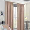 Harriet Soft Pink Blackout Ready Made Curtains - Image 2