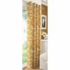Willow Leaf Design Headed Eyelet Voile Panel Ochre Yellow - Image 2