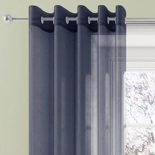 Navy voile panels store
