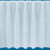 Bella White Net Curtain with Lead Weighted Hem