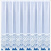 Brussels Base Lace White Net Curtain