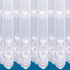 Annette Embroidered Voile Net Curtain White - Image 3