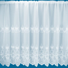 Annette White Voile Curtain