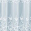 Annette Embroidered Voile Net Curtain White - Image 3