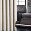 Hampstead Natural Crushed Chenille Blackout Lined Ready Made Curtains - Image 4