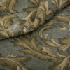 Georgina Gold Chenille Jacquard Lined Pencil Pleat Ready Made Curtains - Image 6