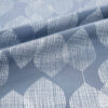 Hendon Blue Eyelet Jacquard Lined Ready Made Curtains - Image 6