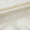 Hendon Cream Eyelet Jacquard Lined Ready Made Curtains - Image 5