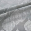 Hendon Grey Eyelet Jacquard Lined Ready Made Curtains - Image 6