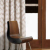 Hendon Natural Eyelet Jacquard Lined Ready Made Curtains - Image 4
