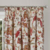 Knightsbridge Terracotta Lined Pencil Pleat Ready Made Curtains - Image 3