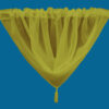 Plain Voile Swag Olive Green - Image 2