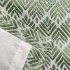Cleo Green Chevron Thermal Eyelet Curtains - Image 4