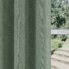 Arden Green 100% Blackout Eyelet Curtains - Image 4