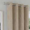 Arden Natural 100% Blackout Eyelet Curtains - Image 3