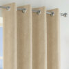 Marlow Natural Blackout Eyelet Curtains - Image 3