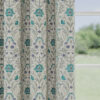 Ainsley Blue Pencil Pleat Blackout Curtains - Image 4