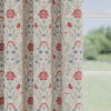 Ainsley Red Pencil Pleat Blackout Curtains - Image 4