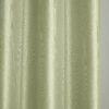Richmond Green Eyelet Blockout Self Lined Ready Made Curtains - Image 4