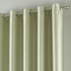 Richmond Green Eyelet Blockout Self Lined Ready Made Curtains - Image 3