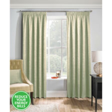 Matrix Green Ready Made Curtains