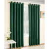 Sloane Green Dimout Eyelet Curtains